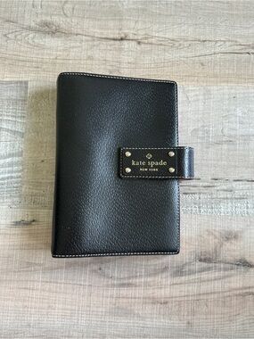 Kate Spade Black Snap Planner